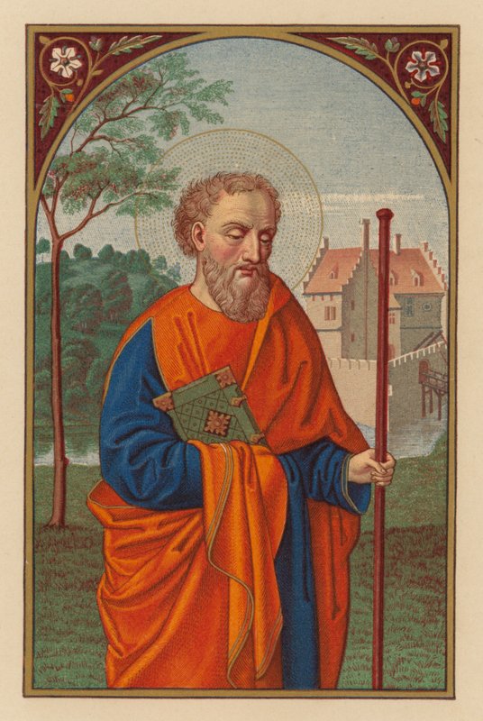 S Barnabas, apostoli (kromoliitti) tekijältä Austrian School
