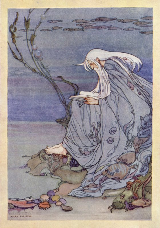 John Keats: Endymion (väri litho) tekijältä Averil Mary Burleigh