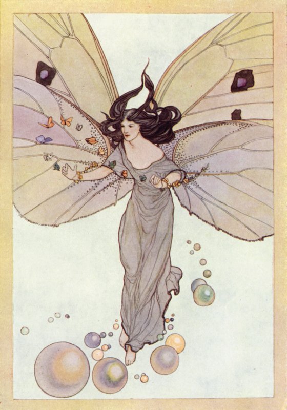 John Keats: To Fancy (väri litho) tekijältä Averil Mary Burleigh