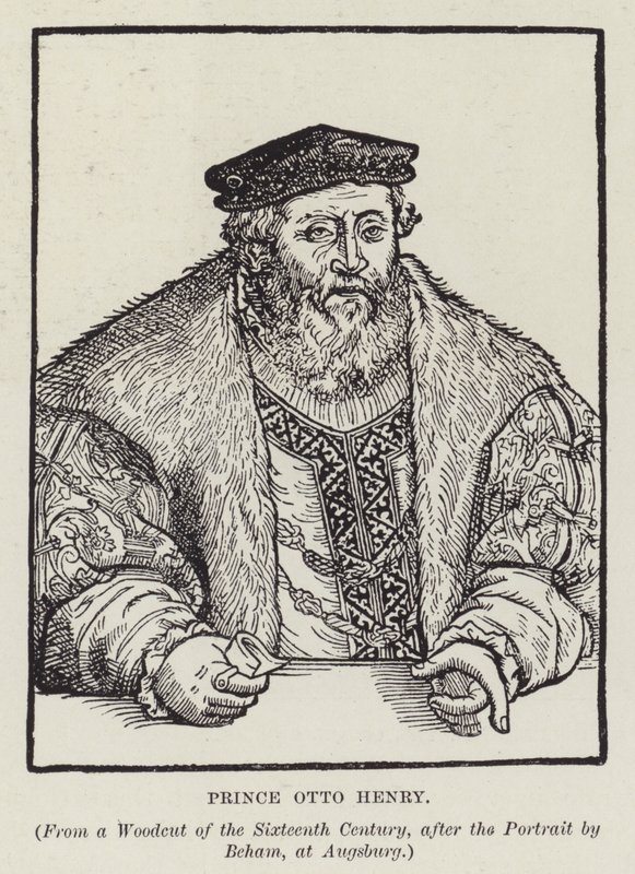 Otto Heinrich, vaaliruhtinas Palatinus tekijältä Barthel after Beham