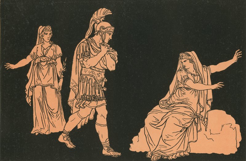 Aeneas ja Didon varjo tekijältä Bartolomeo Pinelli