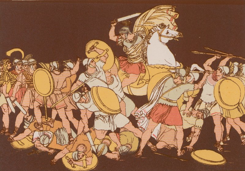 P Decius Mus omistautumassa maansa puolesta tekijältä Bartolomeo Pinelli