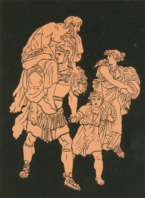 Lento Troijasta tekijältä Bartolomeo Pinelli
