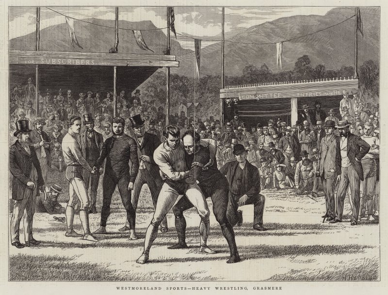 Westmoreland Sports, Heavy Wrestling, Grasmere tekijältä Basil Bradley