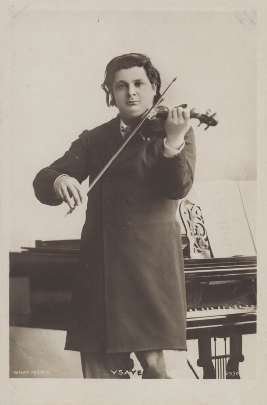 Eugene Ysaye, belgialainen viulisti, säveltäjä ja kapellimestari tekijältä Belgian Photographer
