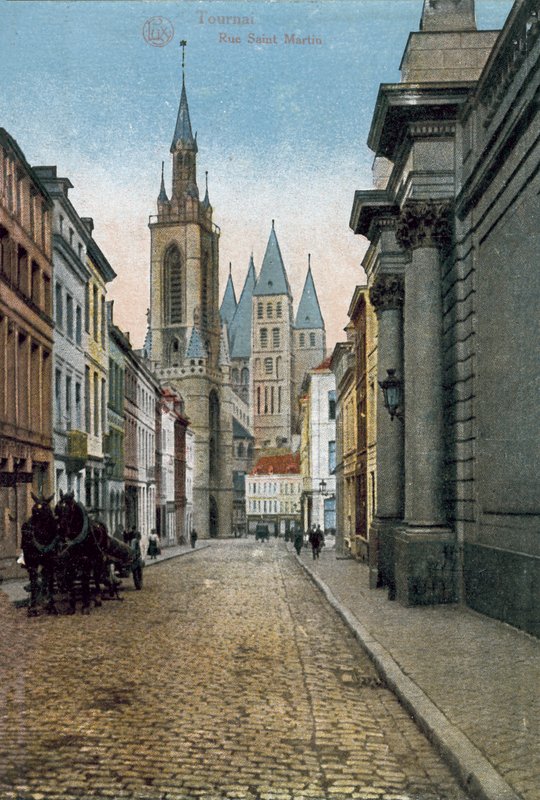Tournai: Saint Martin (värillinen kuva) tekijältä Belgian Photographer