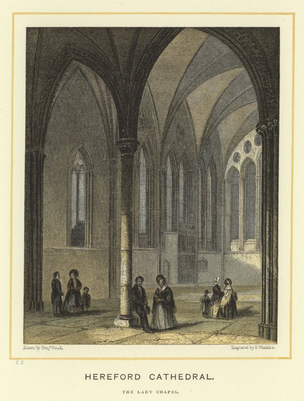 Herefordin katedraali, Lady Chapel tekijältä Benjamin Baud