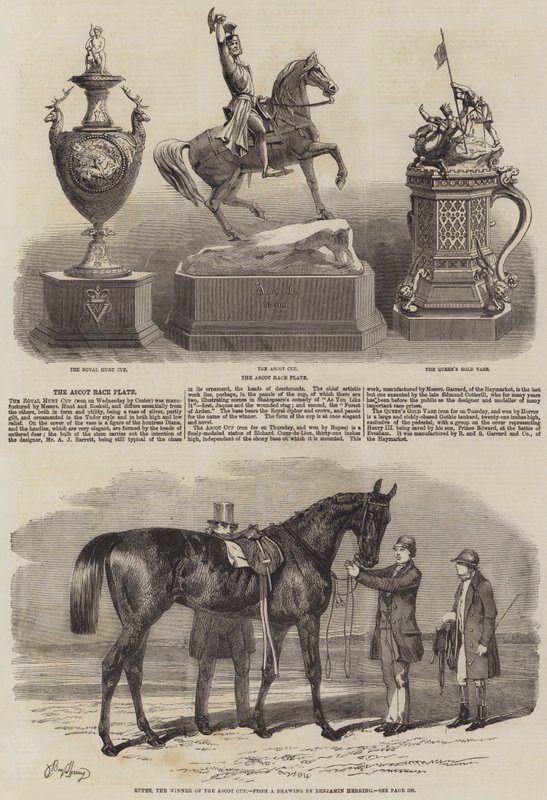 Ascot Race Plate tekijältä Benjamin Herring