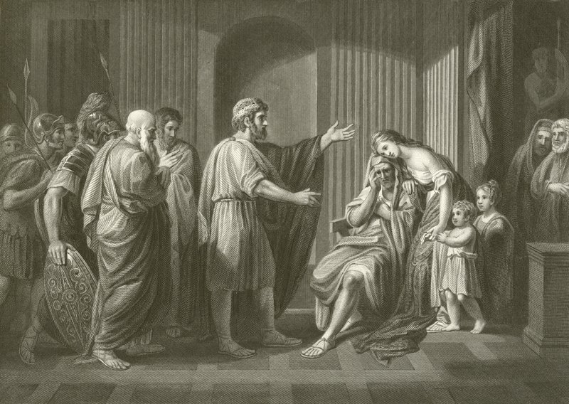 Cleombrotoksen karkottaminen tekijältä Benjamin West