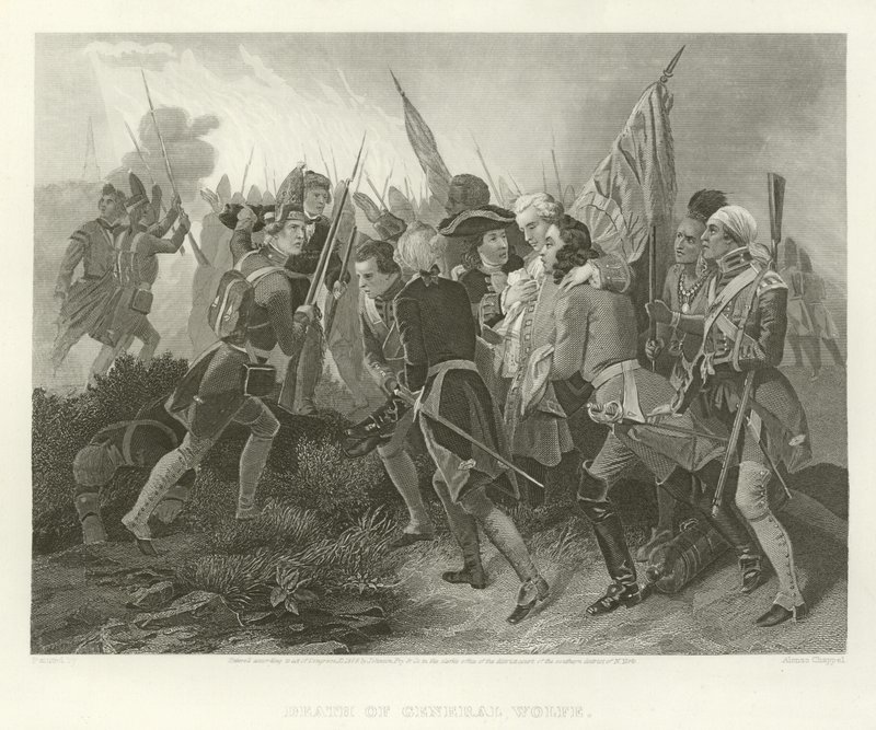 Kenraali Wolfen kuolema tekijältä Benjamin West