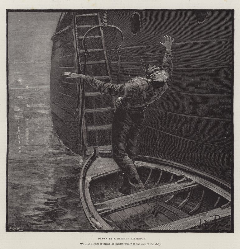 The Crusade of the Excelsior, kirjoittanut Bret Harte tekijältä Bernard Partridge