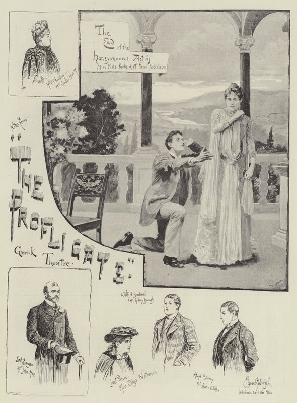 The Profligate, Garrick-teatterissa tekijältä Bernard Partridge