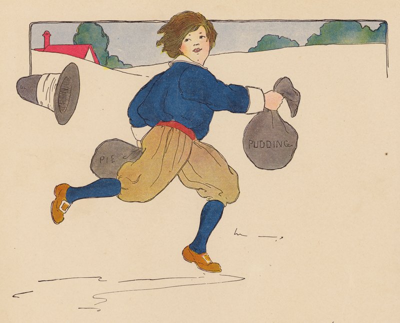 Lastenloru: Georgy Porgy (väriliitos). tekijältä Blanche Fisher Wright