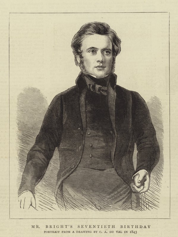 Mr Brightin 70. syntymäpäivä tekijältä C. A. du Val and Co.