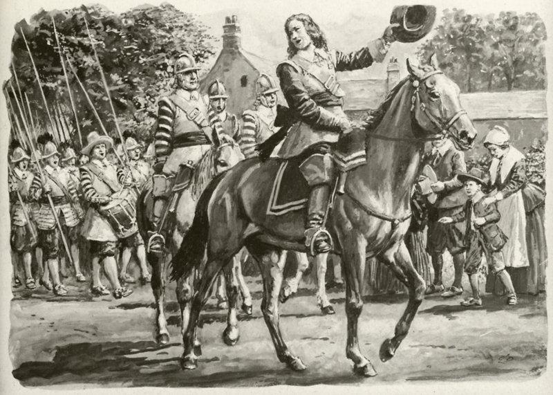 John Hampden (värilitografia) tekijältä C.L. Doughty