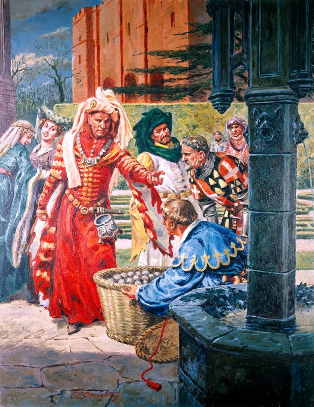 Kuningas Henrik V (guassi paperille) tekijältä C.L. Doughty