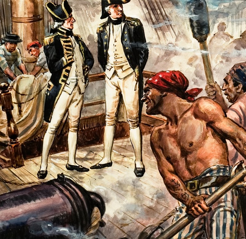 Nelson Trafalgarin taistelussa tekijältä C.L. Doughty