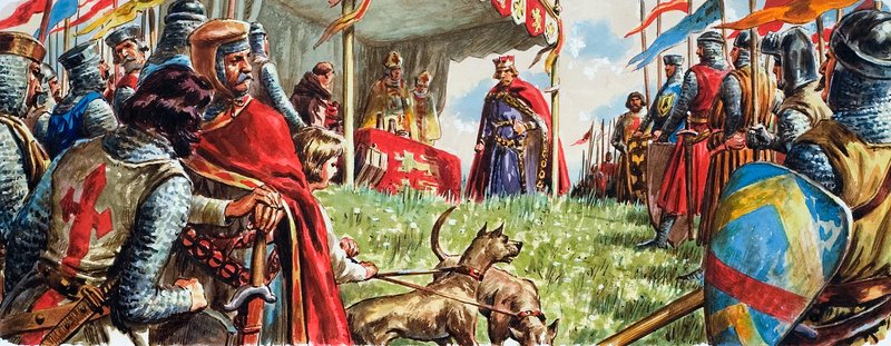 Magna Cartan allekirjoittaminen tekijältä C.L. Doughty