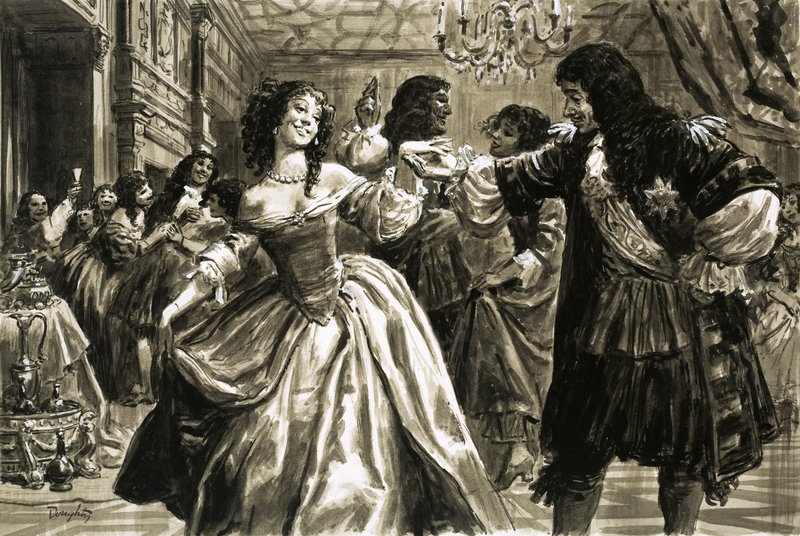 Tunnistamattomia tanssijoita (1600-luku) tekijältä C.L. Doughty