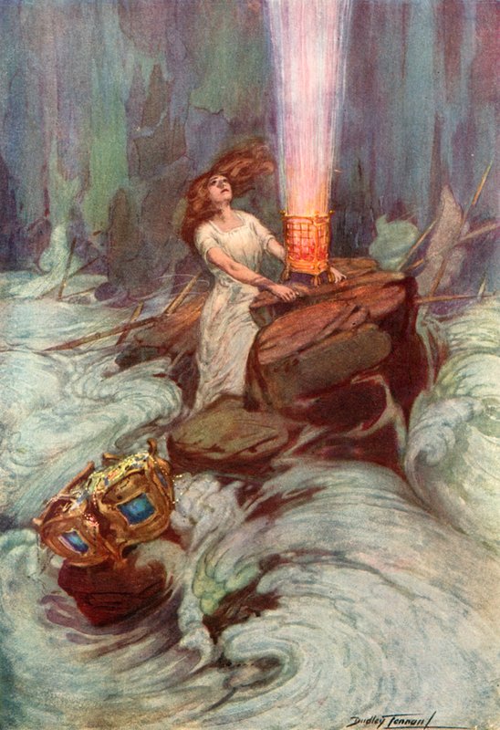 Usko (väri litho) tekijältä C. Dudley (after) Tennant
