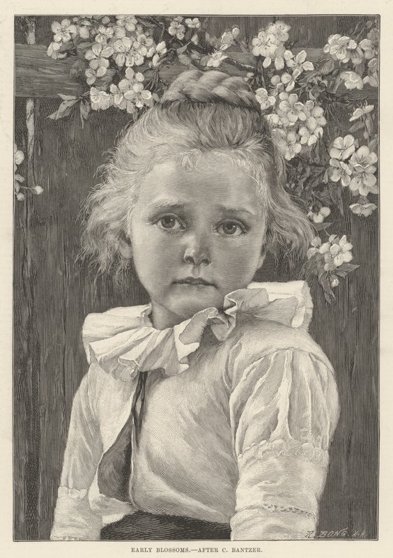 Early Blossoms tekijältä Carl Ludwig Noah Bantzer
