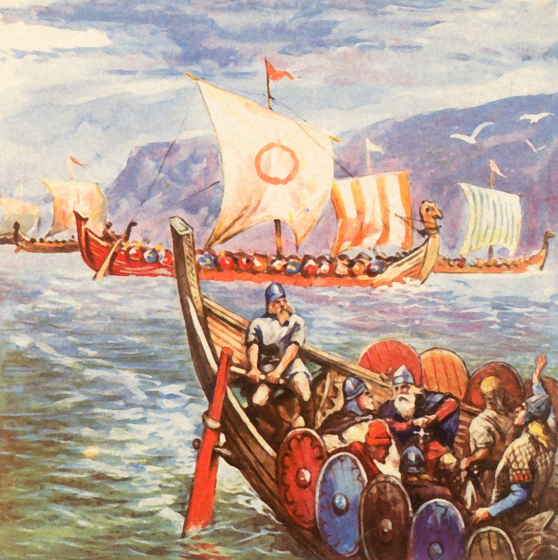 Willingerin laivasto (tehostettu värilitraus) tekijältä Carl Arriens