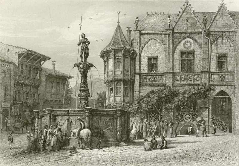 Rathhaus, Hildesheim tekijältä Carl Friedrich Heinrich Werner