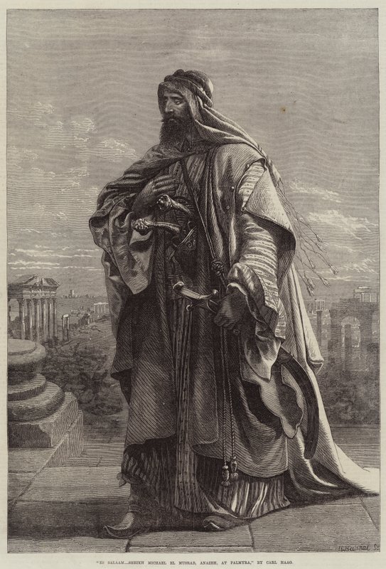 S Salam, Sheikh Michel El Masrib, Anza, Palmira tekijältä Carl Haag