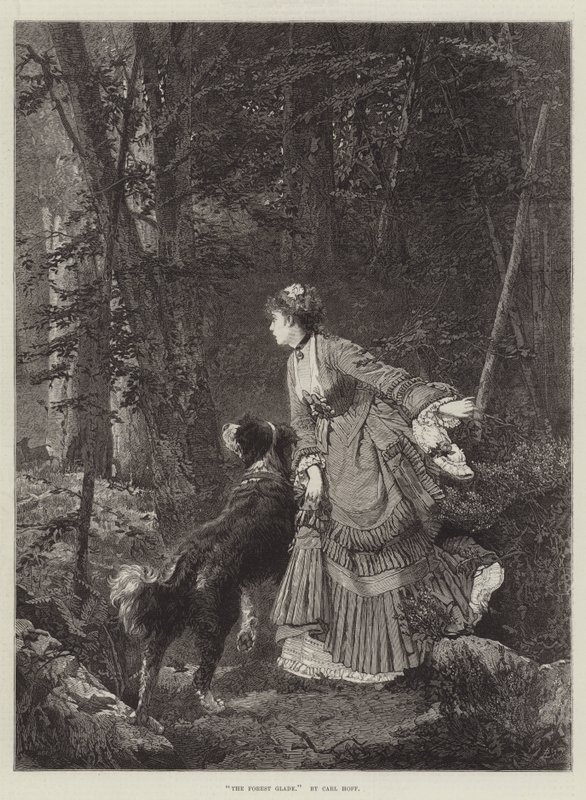 Forest Glade tekijältä Carl Heinrich Hoff