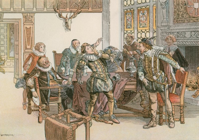 Johannes Sigismund konfliktissa Neuburgin kreivin palatinuksen kanssa vuonna 1613 tekijältä Carl Rohling