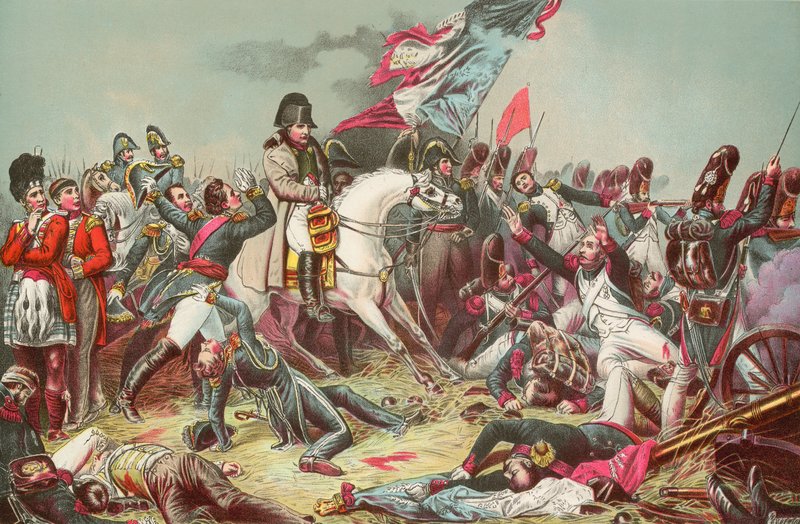 Waterloon taistelu tekijältä Carl von Steuben