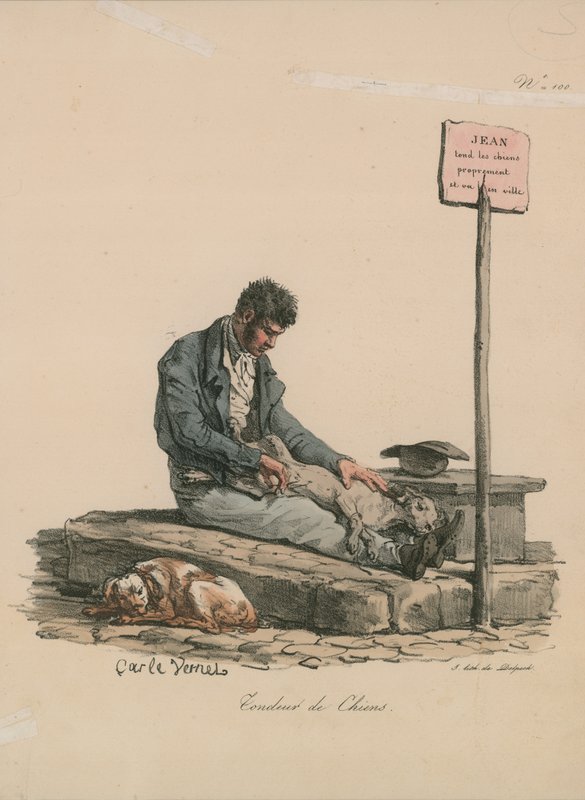 Dog Shearer tekijältä Carle Vernet