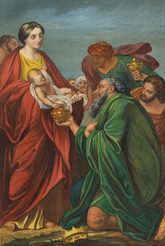 Taikaiden palvonta tekijältä Carlo Maratta or Maratti