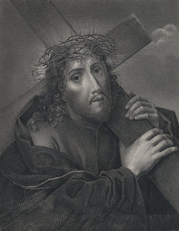 Ecce Homo (kaiverrus) tekijältä Carlo (after) Dolci