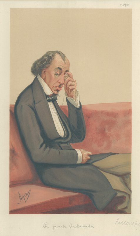 Benjamin Disraeli, Earl of Beaconsfield tekijältä Carlo Pellegrini