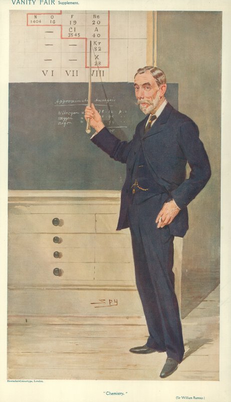 Dr Lyon Playfair, Chemistry, 20. helmikuuta 1875, Vanity Fair -sarjakuva tekijältä Carlo Pellegrini