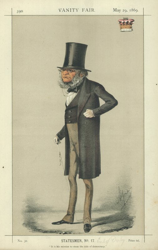 Earl Derby tekijältä Carlo Pellegrini