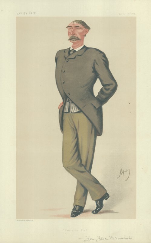 Kenraali Frederick Marshall tekijältä Carlo Pellegrini
