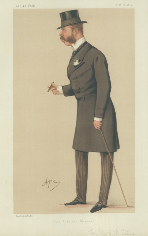 Kenraali Sir Charles Henry Ellice tekijältä Carlo Pellegrini