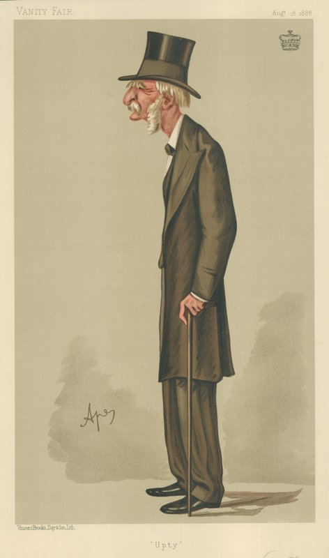 General Viscount Templetown, Upty, 18. elokuuta 1888, Vanity Fair -sarjakuva tekijältä Carlo Pellegrini