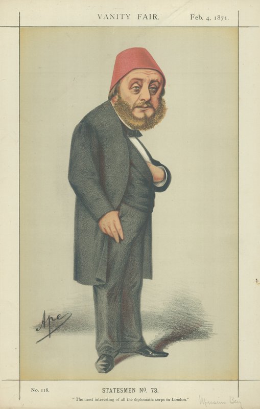 H E Musurus pacha tekijältä Carlo Pellegrini