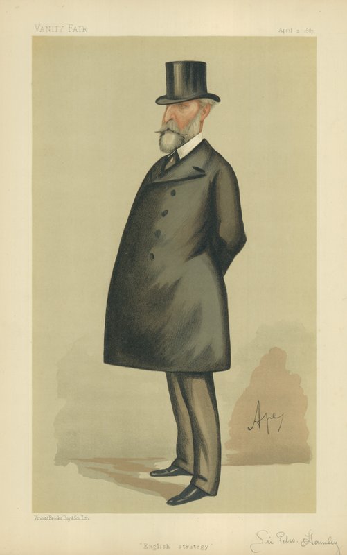 Kenraaliluutnantti Sir Edward Bruce Hamley tekijältä Carlo Pellegrini