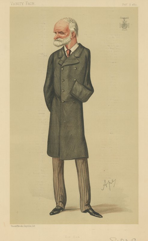 Kenraaliluutnantti Sir Samuel James Browne tekijältä Carlo Pellegrini