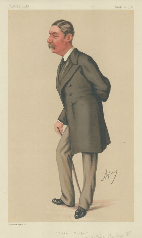 Kenraaliluutnantti Valentine Baker tekijältä Carlo Pellegrini