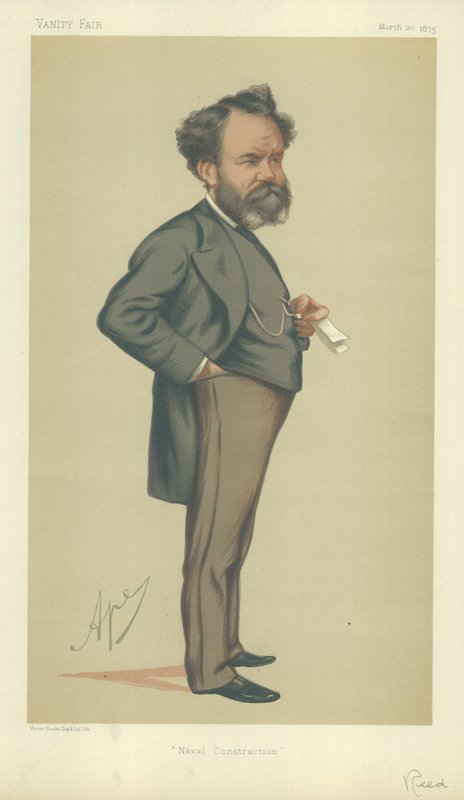 Herra Edward James Reed tekijältä Carlo Pellegrini