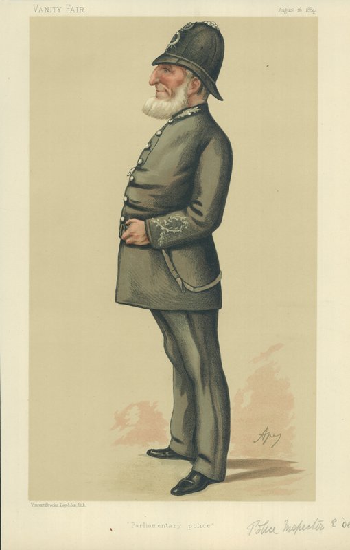 Poliisitarkastaja Ebenezer Denning tekijältä Carlo Pellegrini