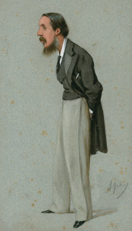 Rivers Wilson, Vanity Fair -sarjakuva, 9. marraskuuta 1878, alkuperäinen taideteos tekijältä Carlo Pellegrini