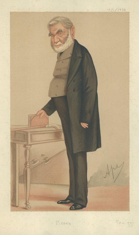 Sir Anthony Panizzi tekijältä Carlo Pellegrini