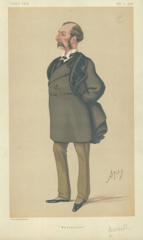 Sir Charles Russell (väri litho) tekijältä Carlo Pellegrini