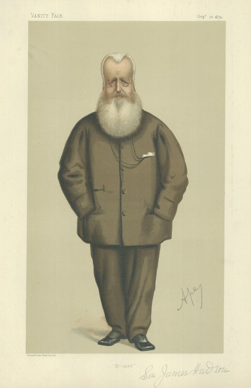 Sir James Hudson tekijältä Carlo Pellegrini